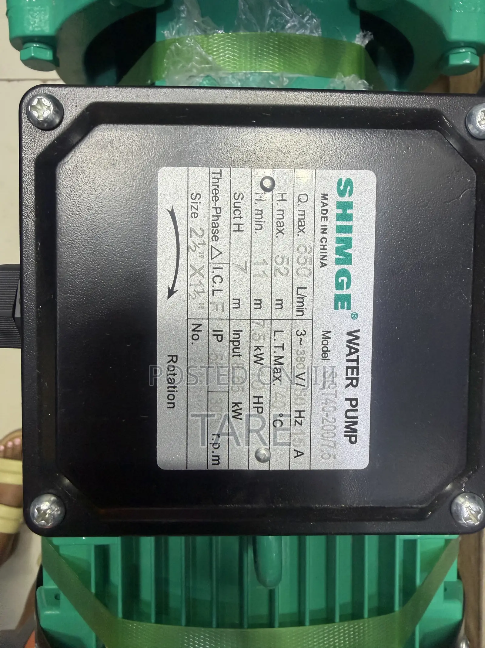 Surface Water Pump
