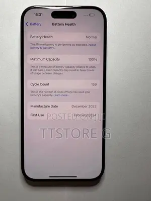 Apple iPhone 15 Pro 128 GB Black