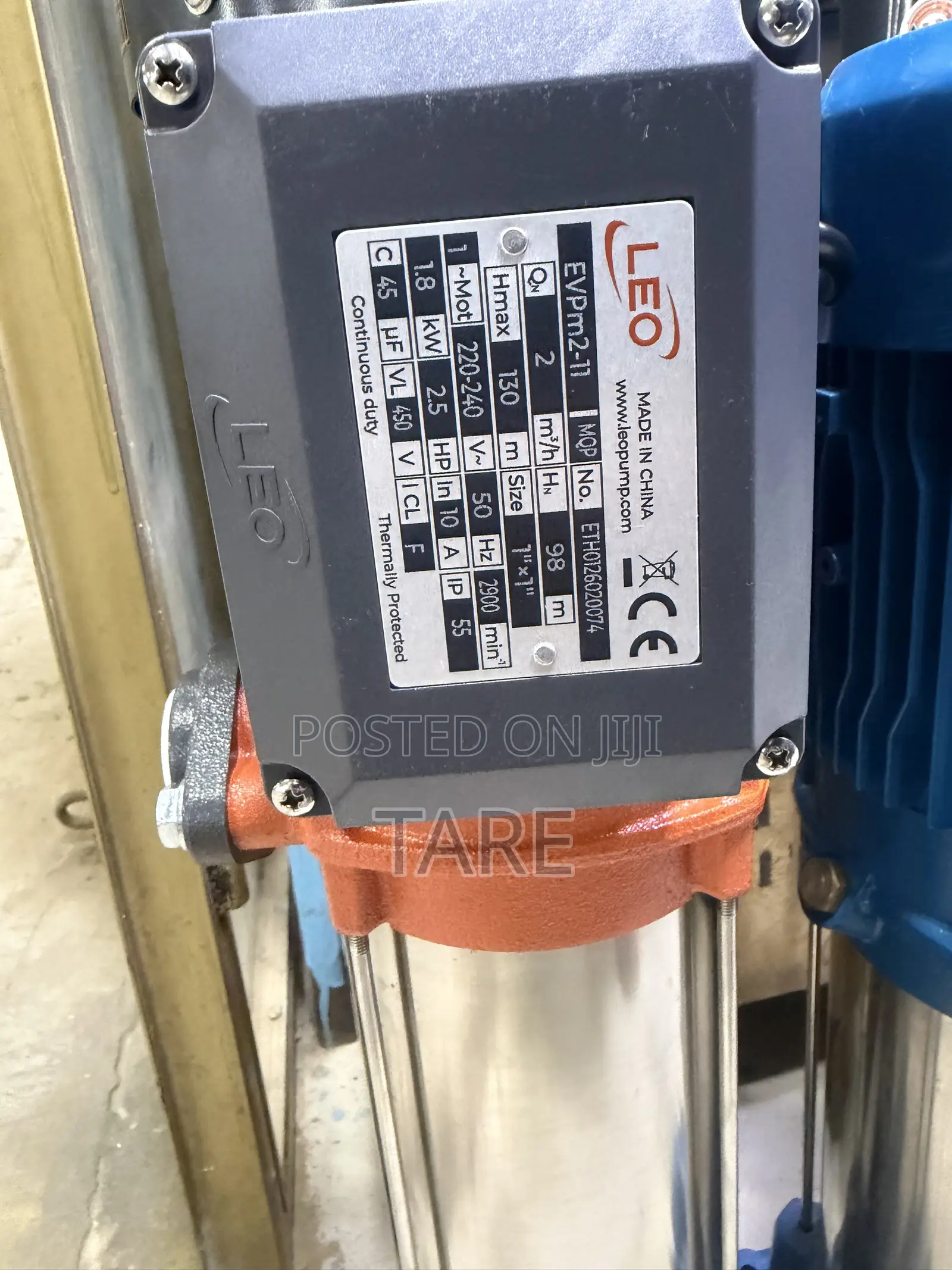 Vertical Multi Stage Water Pump