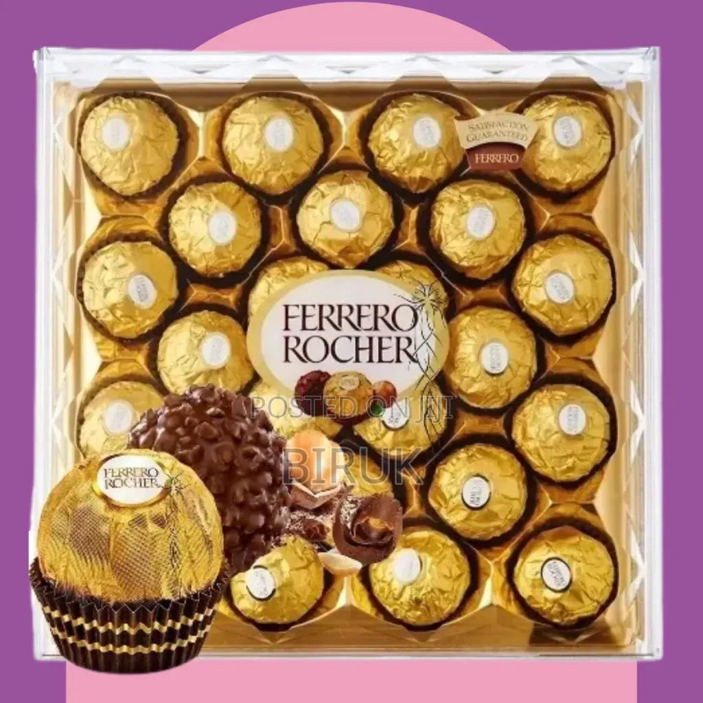  Luxury Ferrero Rocher Premium Chocolate Gift Box 24 Pieces (300g)