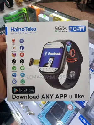 Haino Teko FG-11 5G Smart Watch With Rotating Camera SIM Card Slot