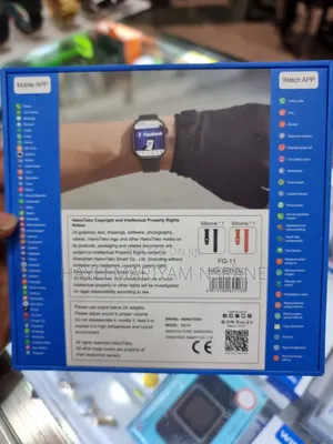 Haino Teko FG-11 5G Smart Watch With Rotating Camera SIM Card Slot