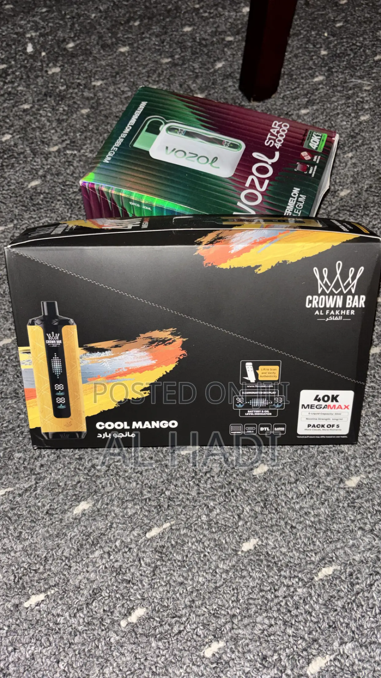 Vozol and Alfakher Vape