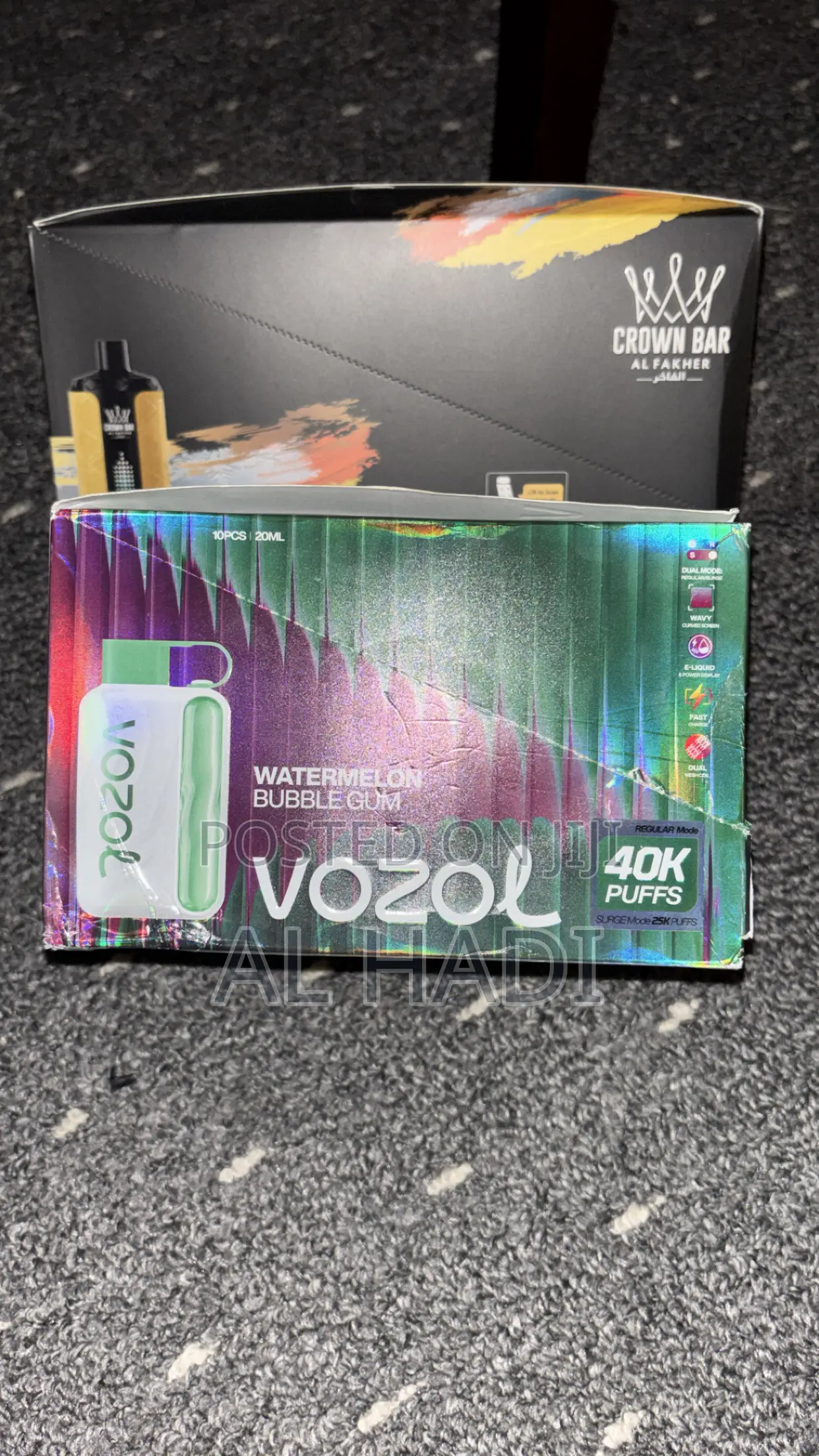 Vozol and Alfakher Vape