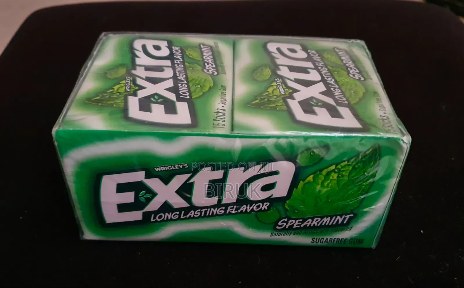 Wrigley's Extra Spearmint Sugarfree Gum (15 Sticks Pack)