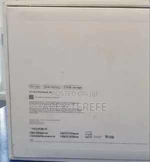 New Laptop Apple MacBook Air 2025 M4 16GB Apple M4 SSD 512GB
