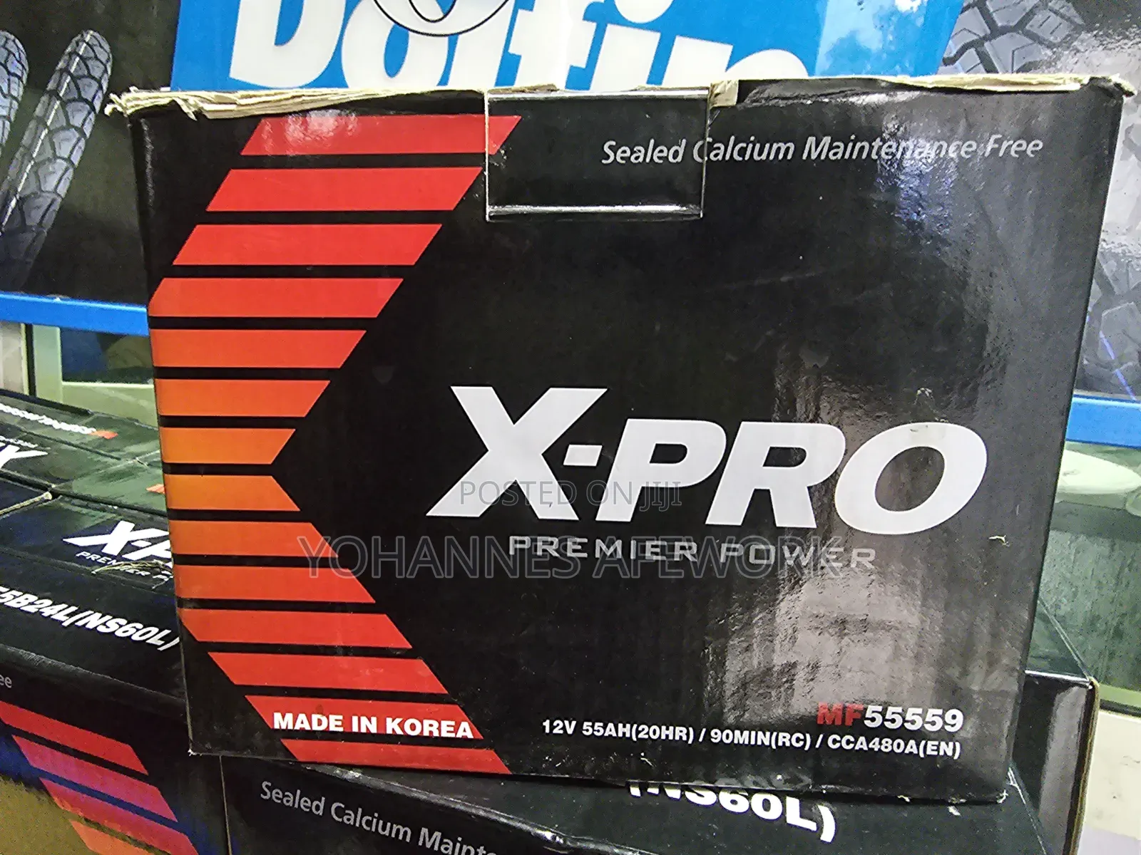 55amp Deep X-Pro Car Battery