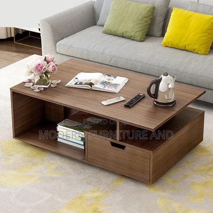 Modern Wood/ MDF Cener Table. (Best for Standard Modern Homes
