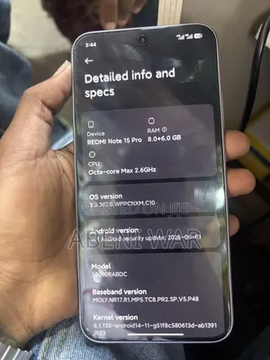 New Xiaomi Redmi Note 15 Pro 256 GB