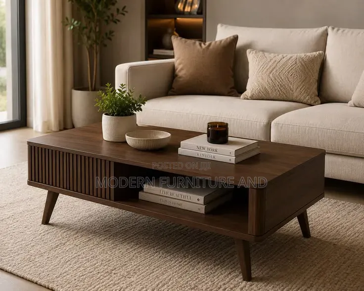 Modern Wood/ MDF Cener Table. (Best for Standard Modern Homes