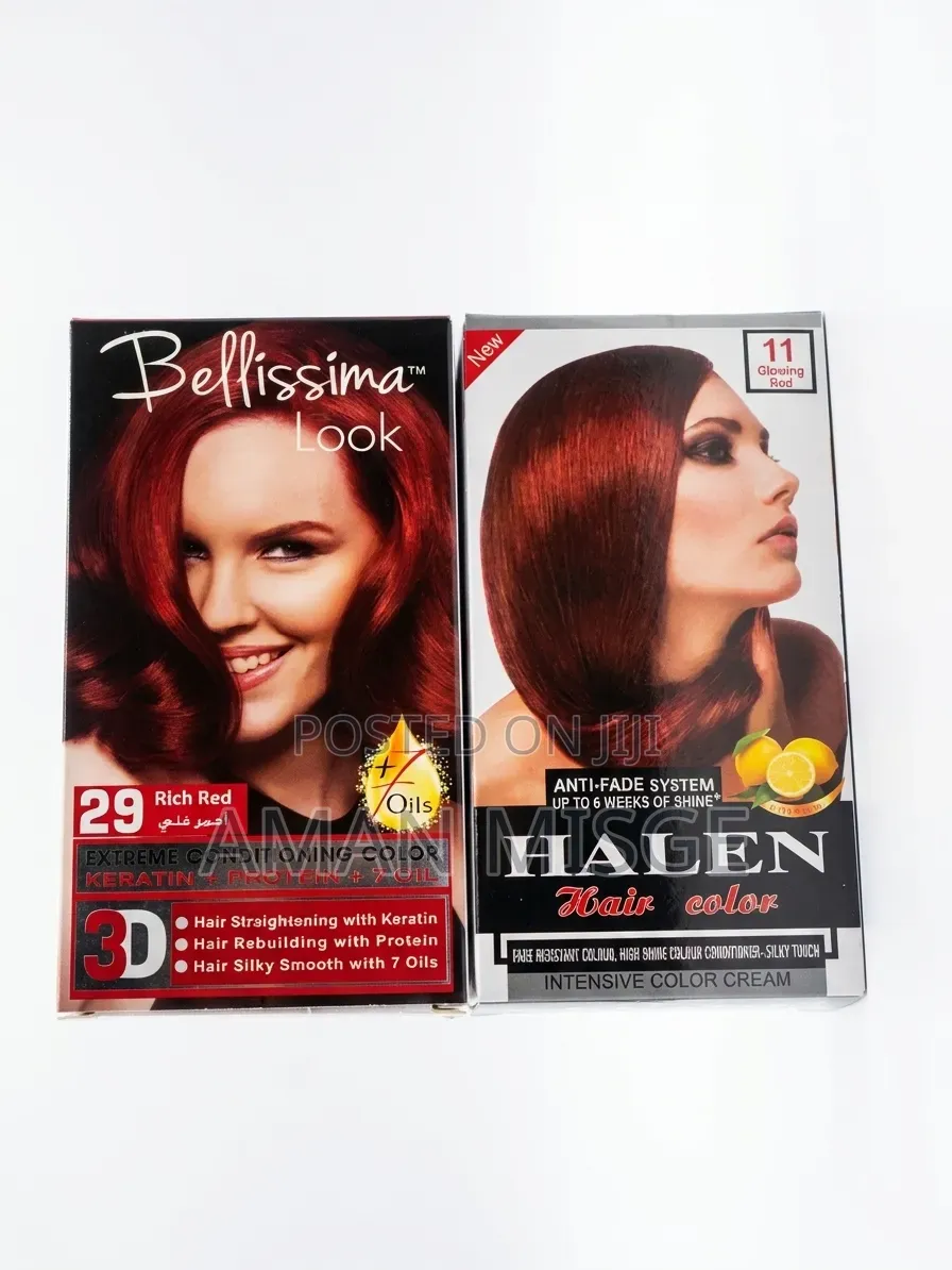 Halen የፀጉር ቀለም