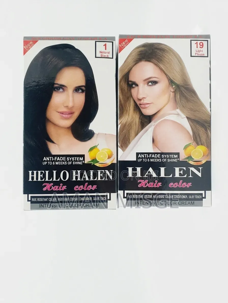Halen የፀጉር ቀለም