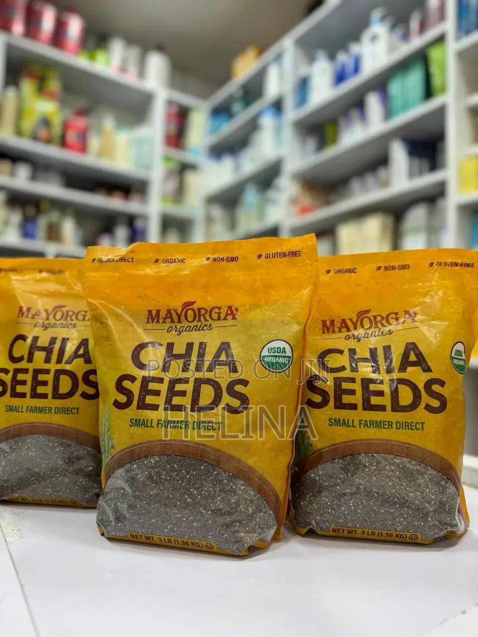 Small Farmer Direct Mayorga Chia Seeds 1.36kg