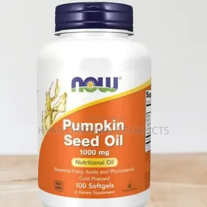 Pumpkin Seed Oil 1000 Mg (100 Softgels)