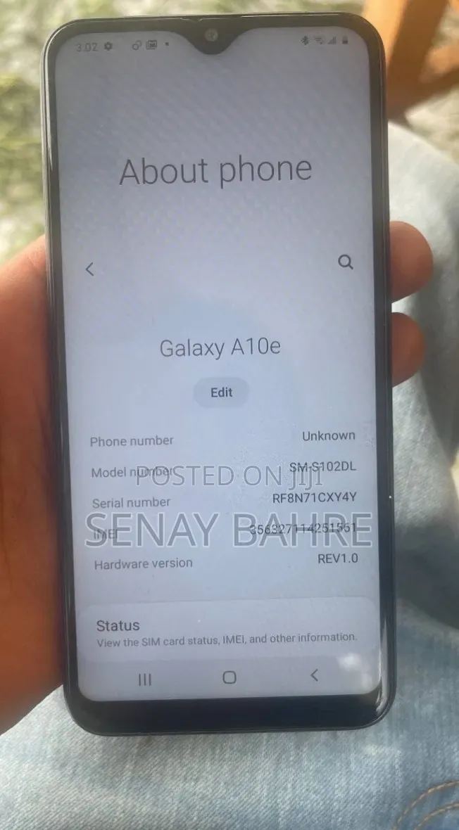 Samsung Galaxy A10e 32 GB Black