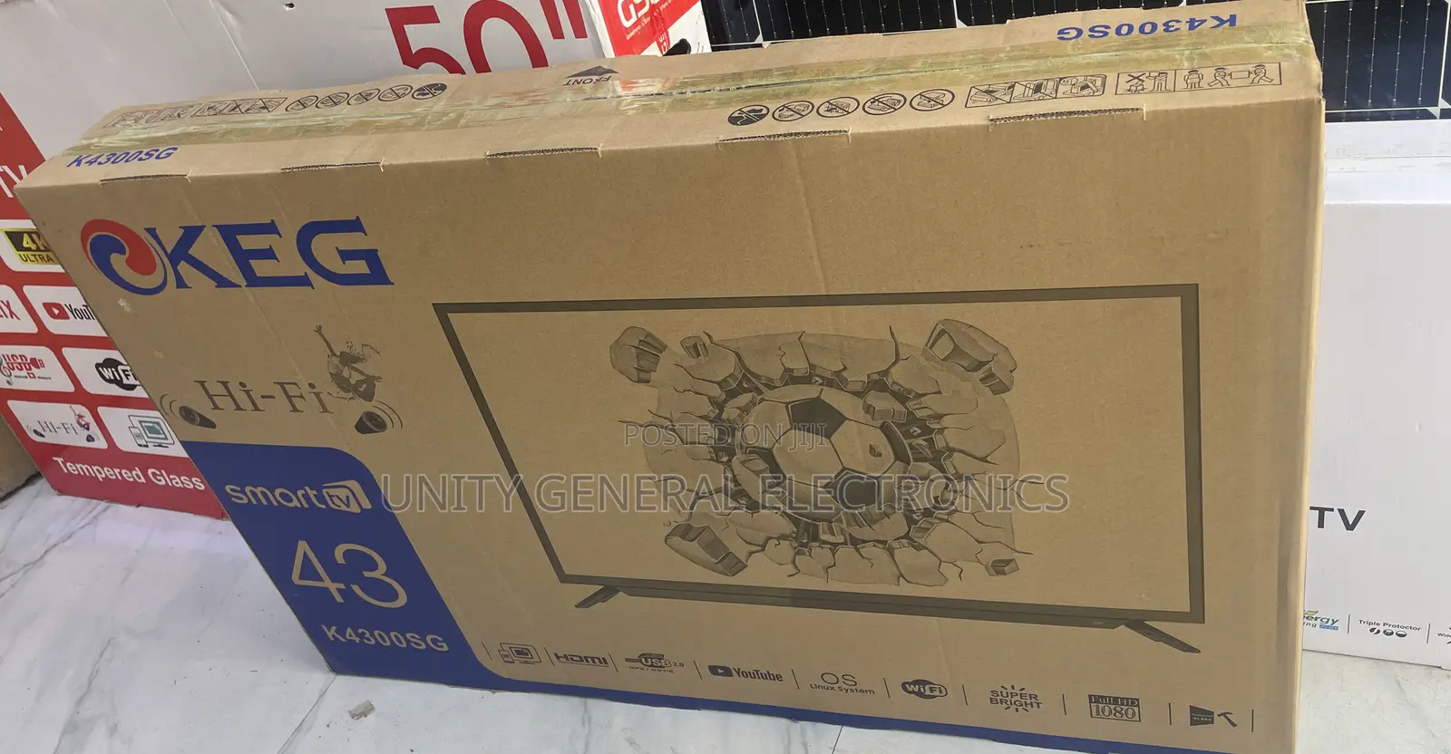Keg TV 43inch