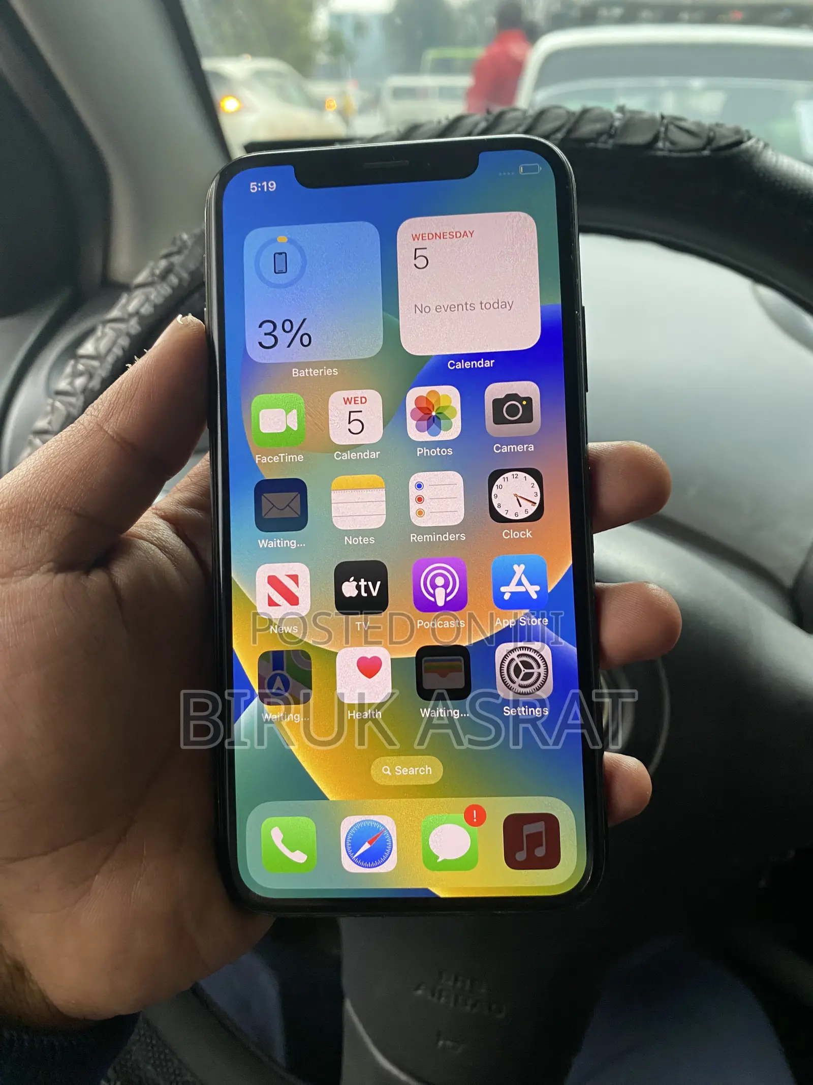 Apple iPhone X 64 GB Black
