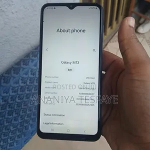Samsung Galaxy M13 64 GB Black
