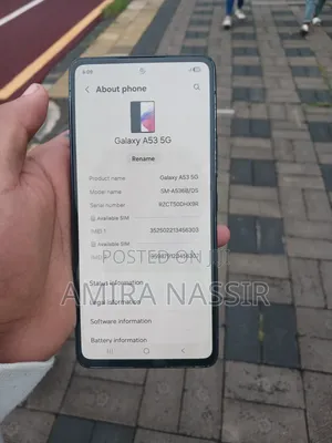 Samsung Galaxy A53 5G 128 GB Black