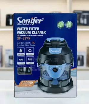Sonifer Water Filter Vacuum Cleaner – 2200W | 15L Wet Dry Vacuum