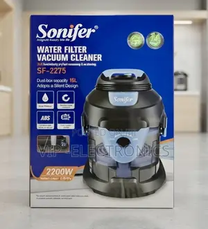 Sonifer Water Filter Vacuum Cleaner High-Efficiency Copper Motor 2200W