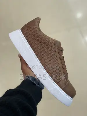 Chekich Quality Mens Casual Brown X White Shoes