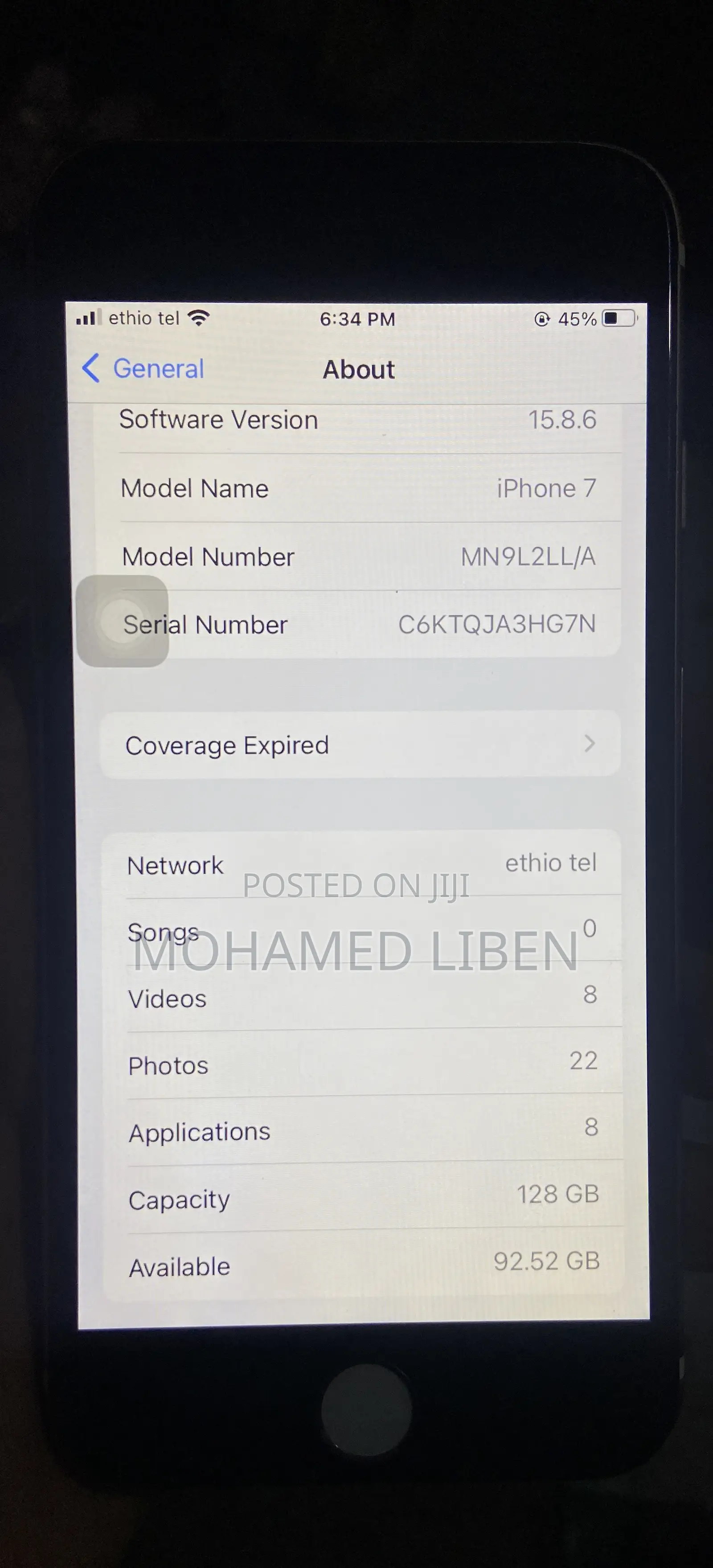 Apple iPhone 7 128 GB Gold