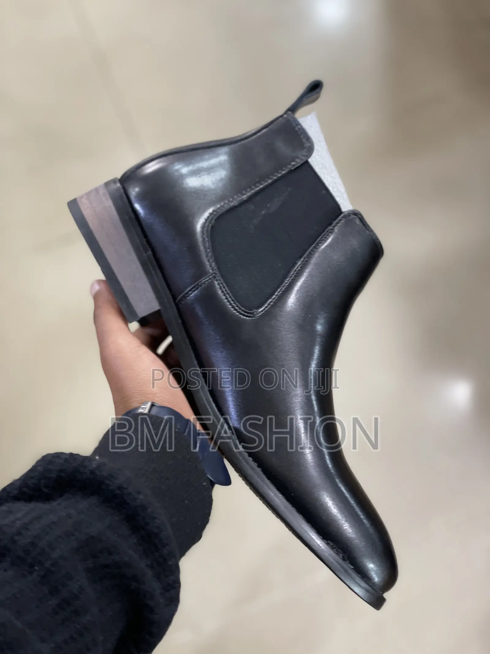 New Arrival Black Chelsea Boots for Mens