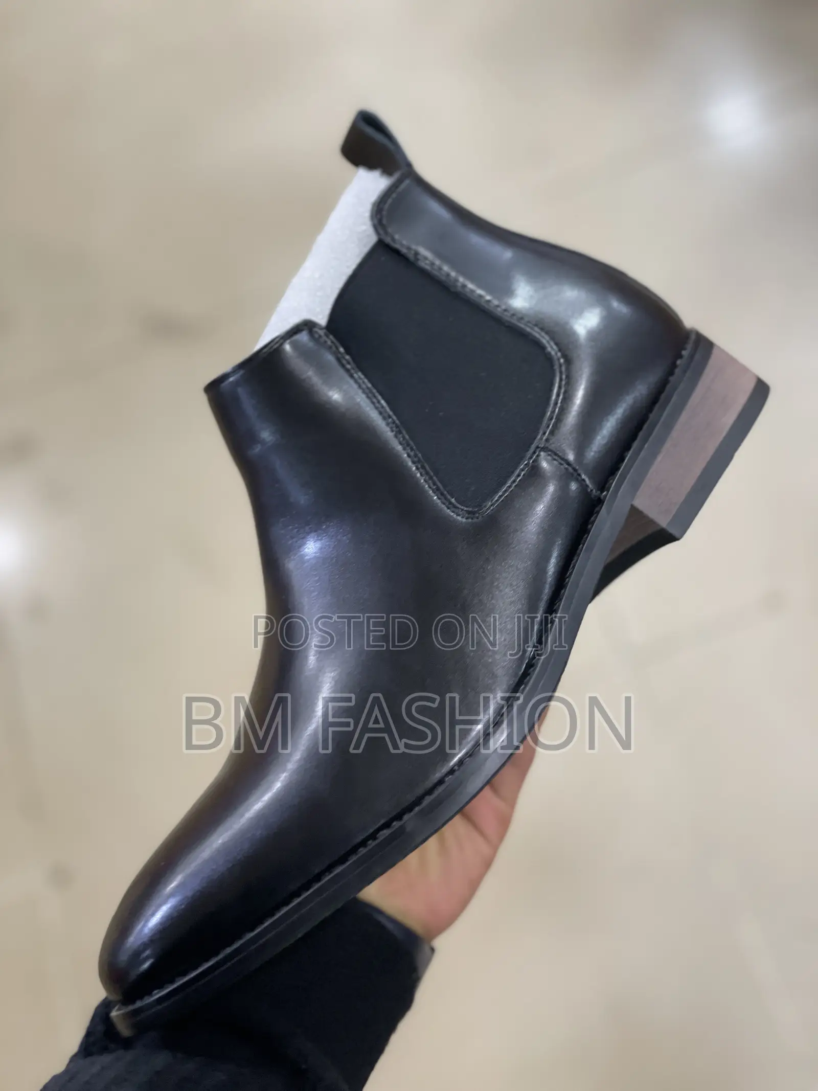 New Arrival Black Chelsea Boots for Mens