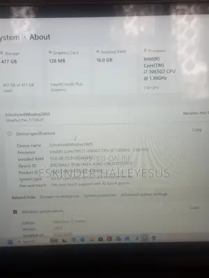 Laptop Lenovo Flex 5 16GB Intel Pentium SSD 500GB