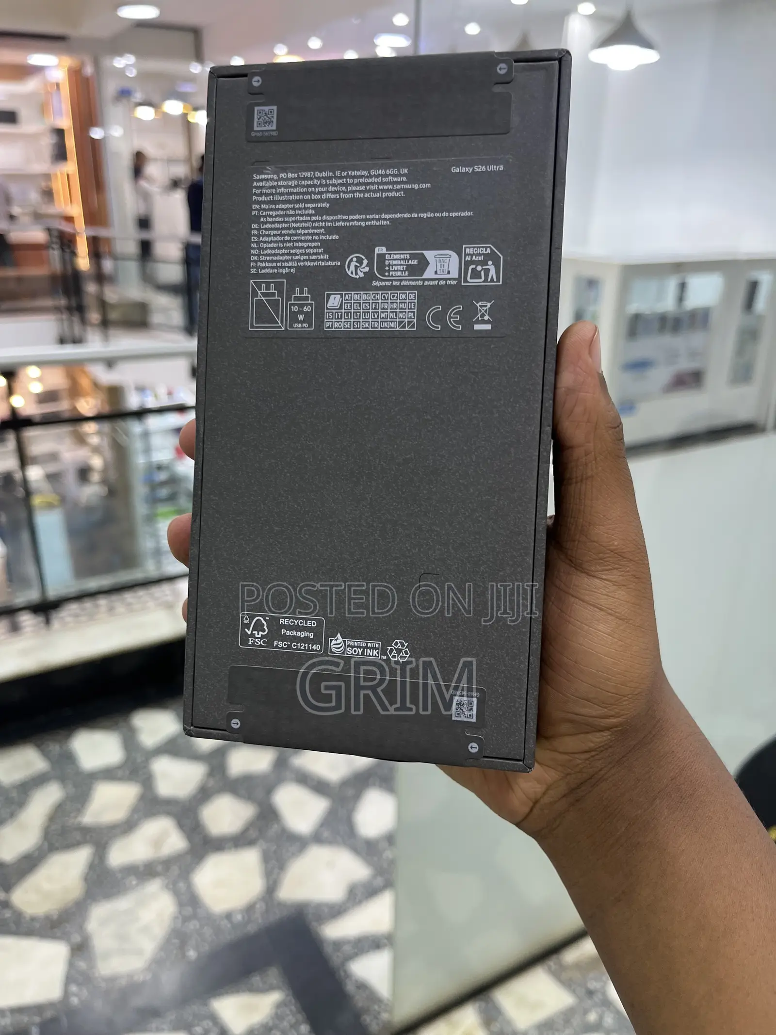 New Samsung Galaxy S26 Ultra 5G 256 GB Black