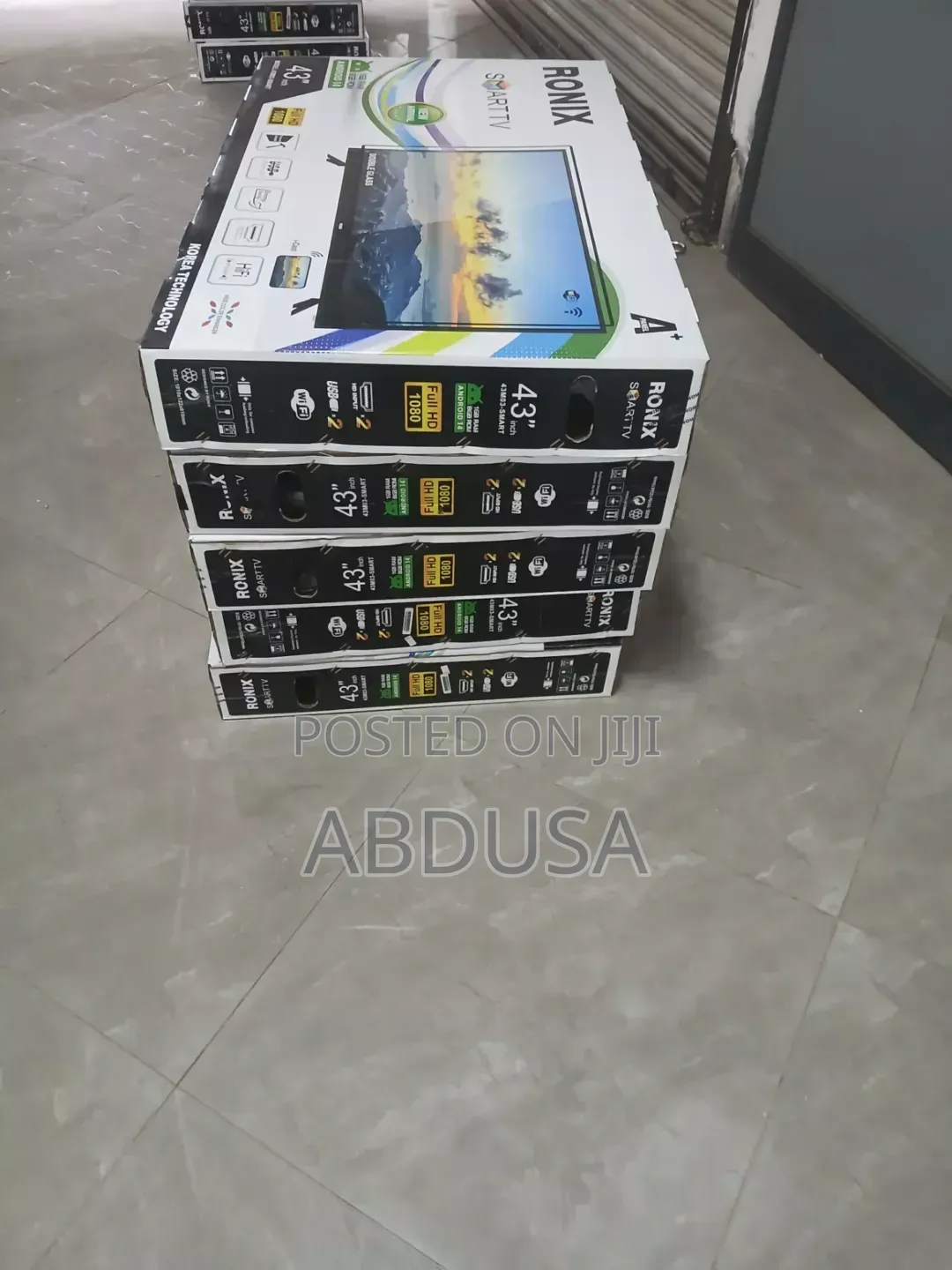 TV Smart Ronix 43inc ቲቪ ቀንሷል እንዳትሸወዱ