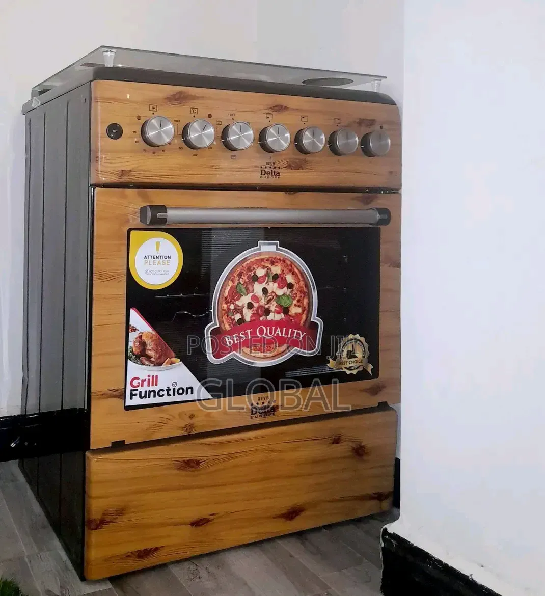 Oven 4electric Delta Standing Oven