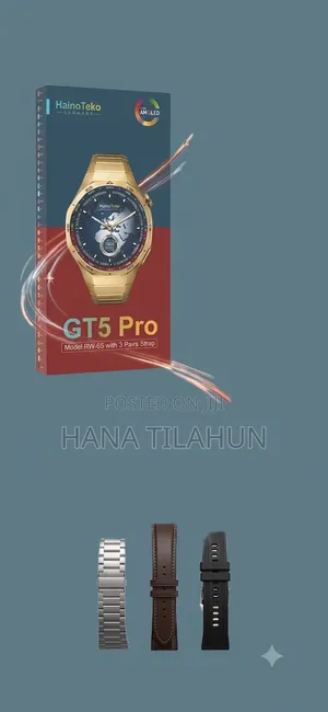 Haino Teko Germany GT5 Pro Smart Watch (Model: RW-65).
