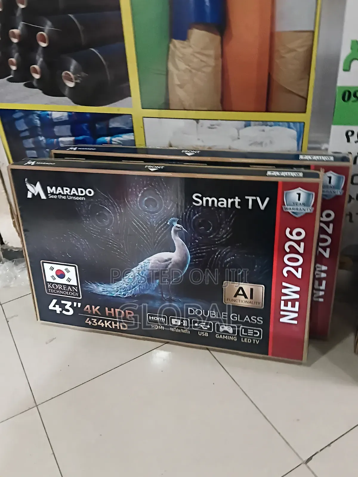 Smart TV Marado 43"inch New 2026