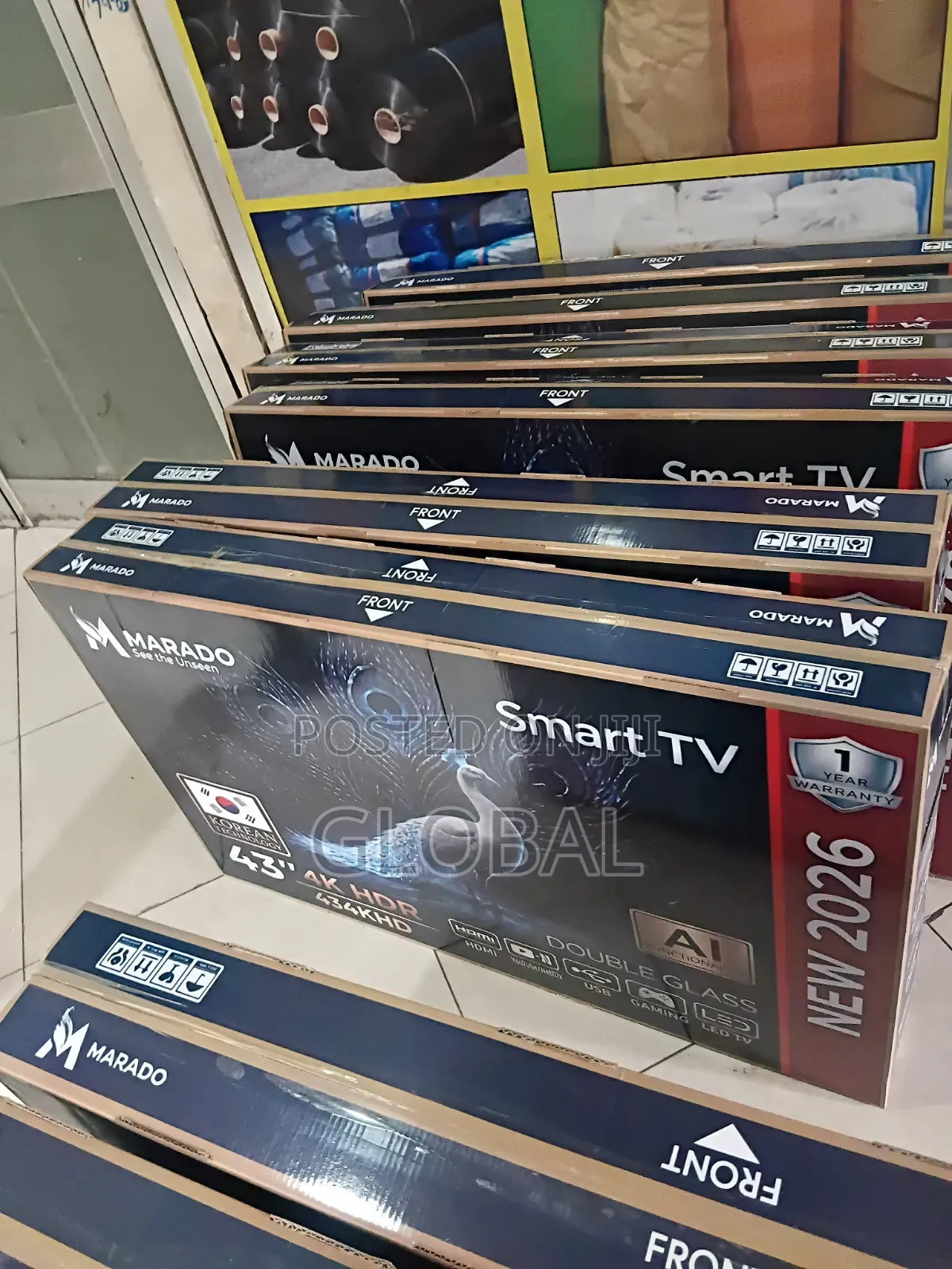 Smart TV Marado 43"inch New 2026