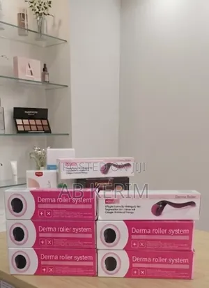 Derma Roller System for Beard Hair Growth Stimulation (Sealed)