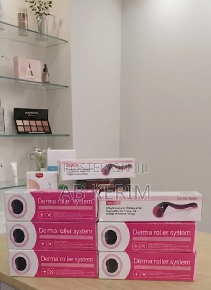 Derma Roller System for Beard Hair Growth Stimulation (Sealed)