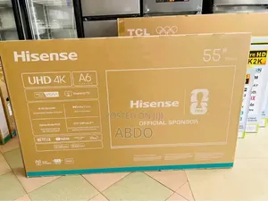 Hisense Smart Qled TV 55 Inch A6 Quality Andraid Framless