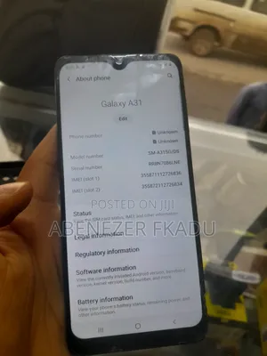 Samsung Galaxy A31 128 GB Blue