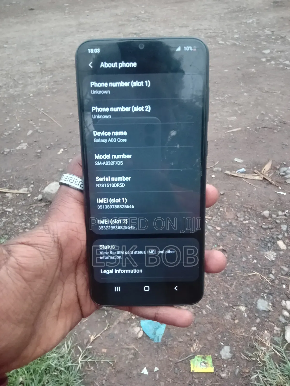 Samsung Galaxy A03 Core 32 GB Black