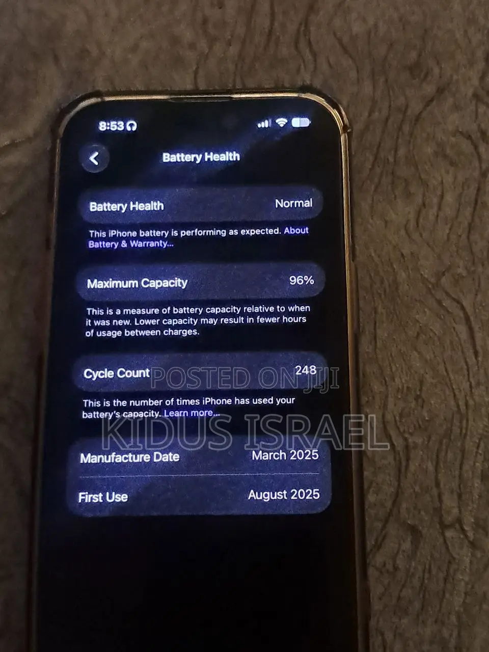 Apple iPhone 15 128 GB Black
