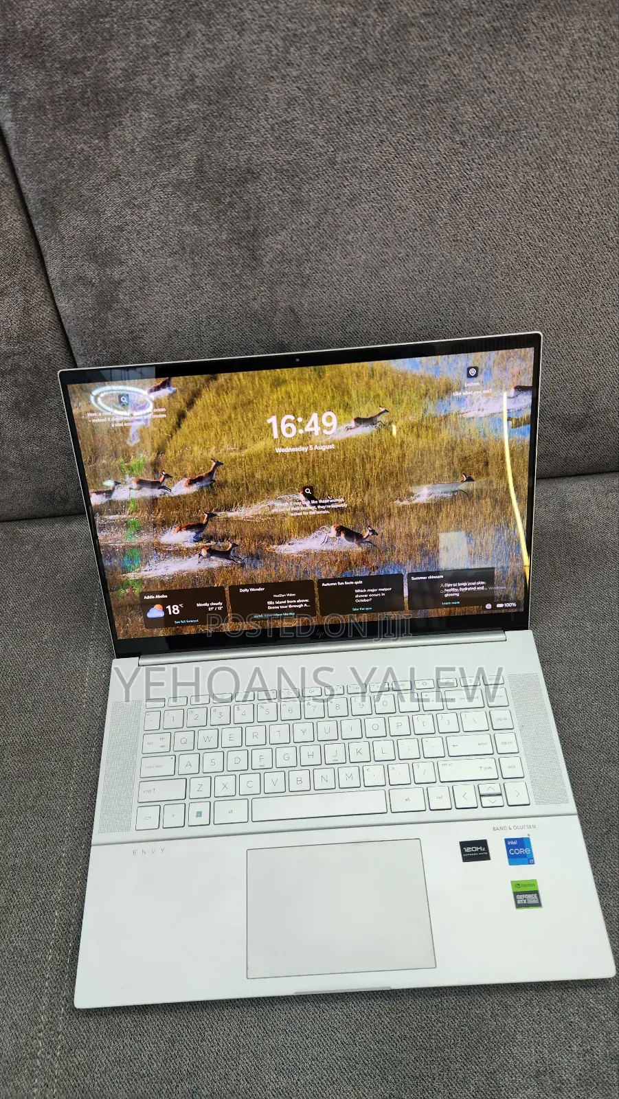 New Laptop HP Envy 16 Gaming 16-h1023dx 12GB Intel Core i7 SSD 512GB