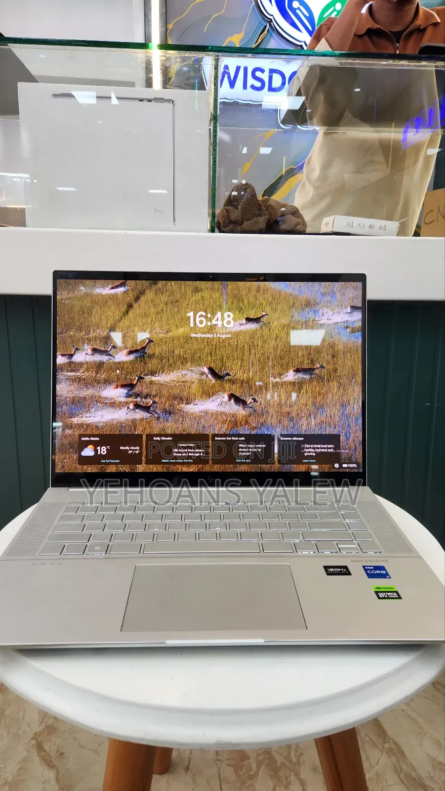 New Laptop HP Envy 16 Gaming 16-h1023dx 12GB Intel Core i7 SSD 512GB