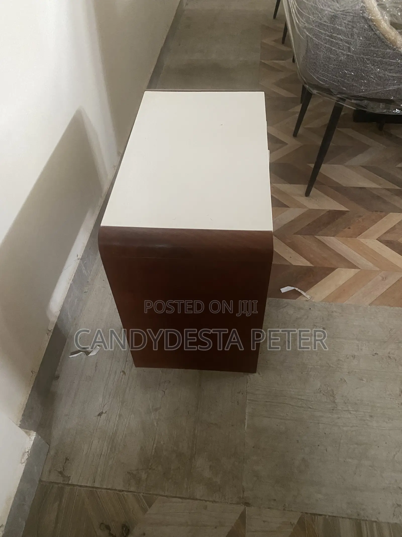Central Sofa Table With 3 Side Coffee Tables