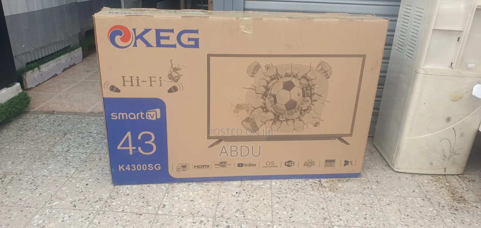 KEG TV 43 Inch Smart