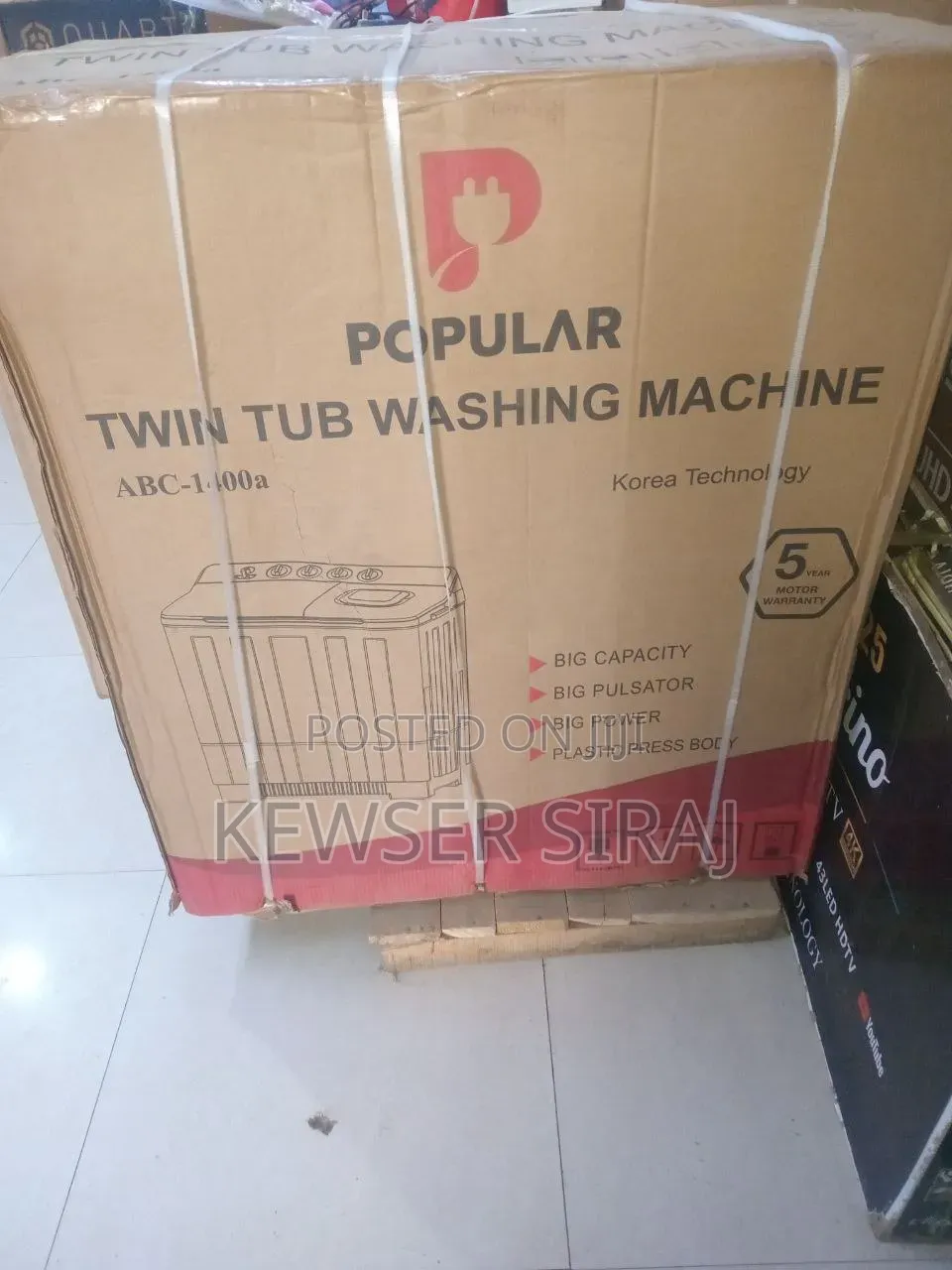 Popular Washing Machine 14kg Orginal Large New 20 26 Model