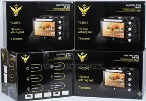 Flips Mini Oven Electric Oven With Double Hot Plates –120-Minute Timer