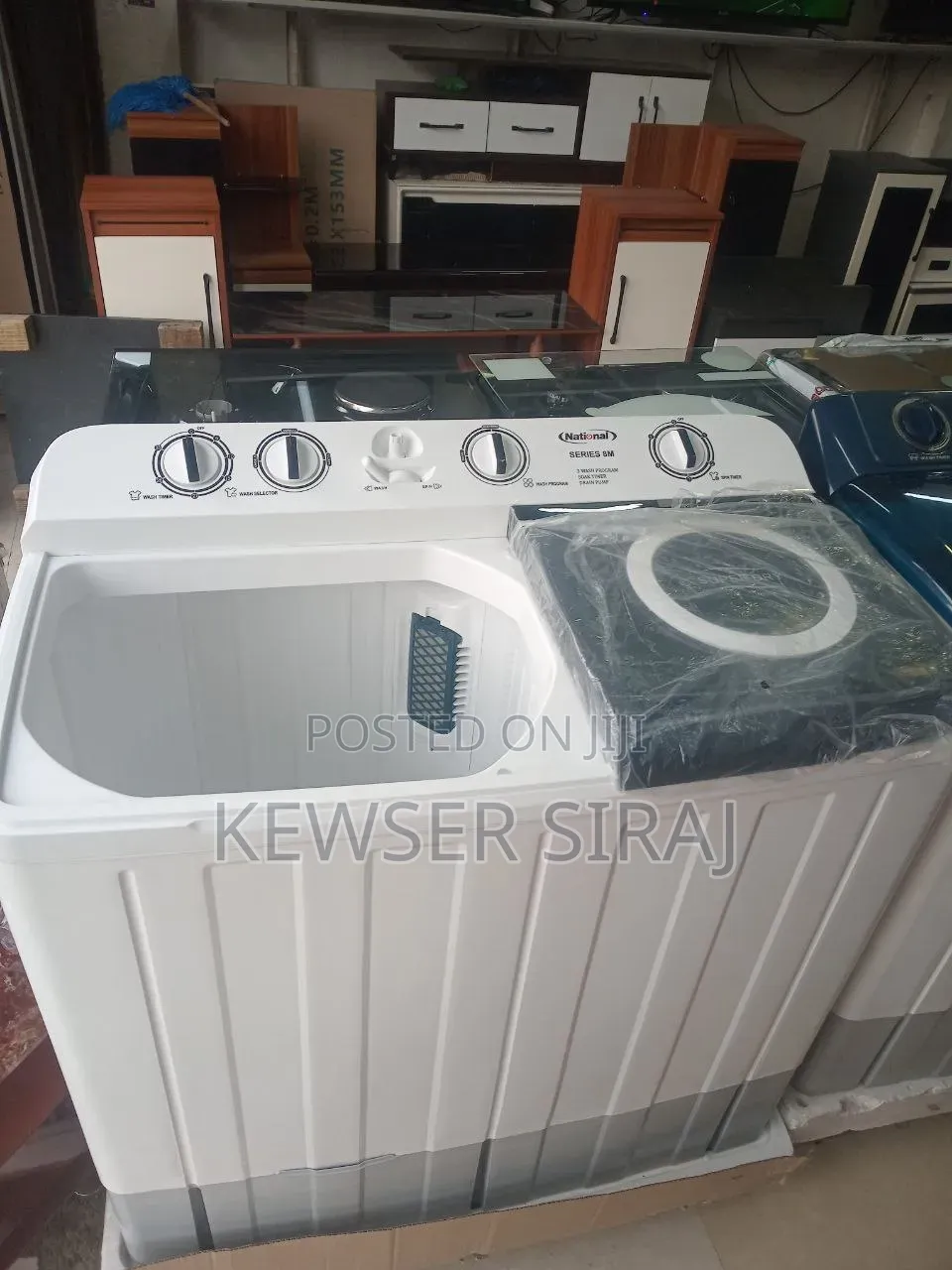 ናሺኛል 16kg Washing Machine Manual System
