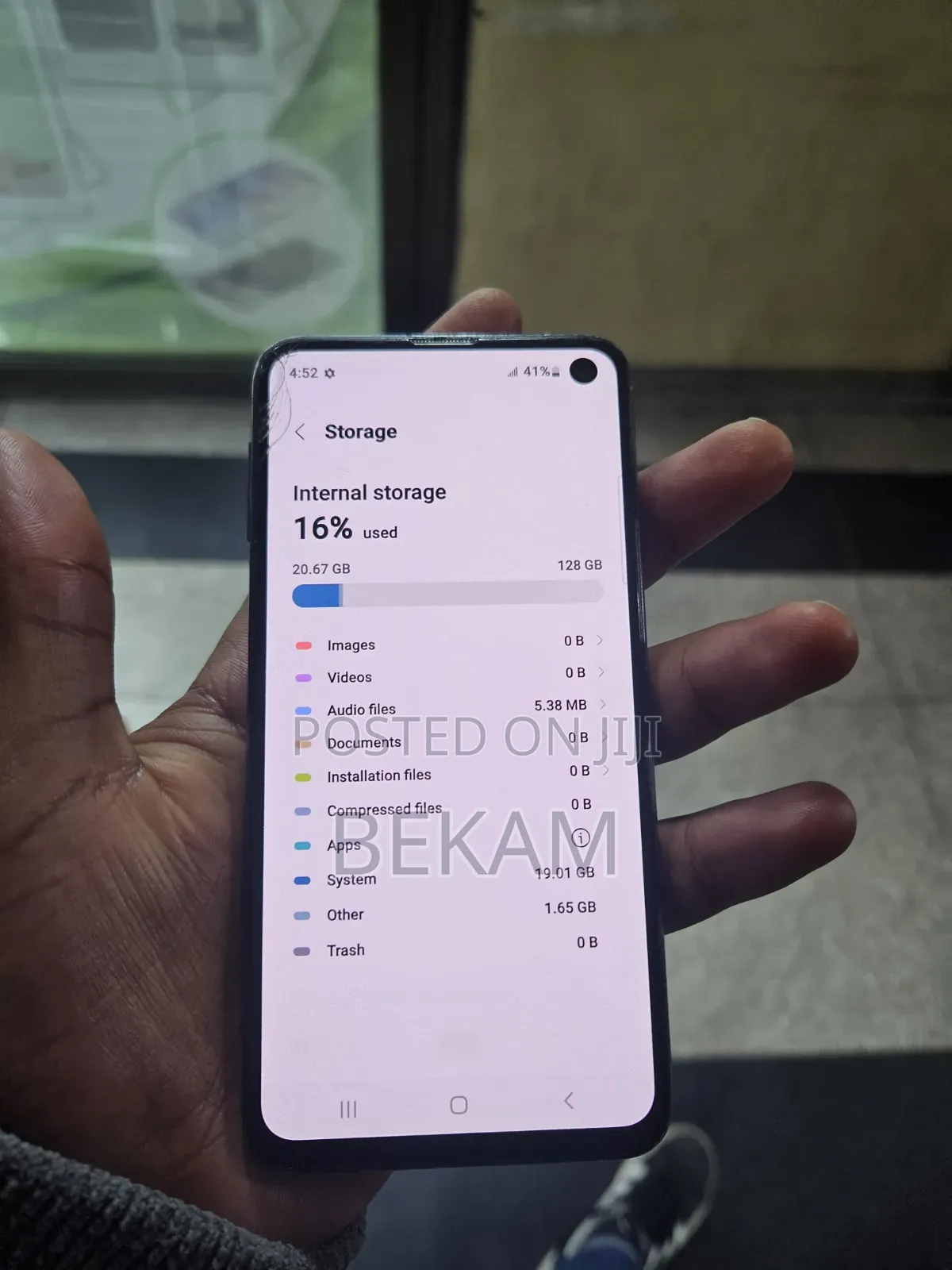 Samsung Galaxy S10e 128 GB Black